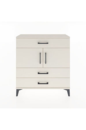 Arges Şifonyer 2 Raflı 3 Çekmeceli 2 Kapaklı 88x30x96 Aytaşı-Aytaşı