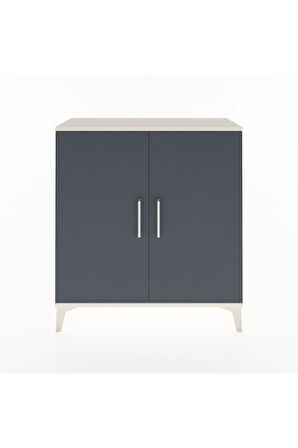 Arges Şifonyer 2 Kapaklı 88x30x96 Aytaşı-Antrasit