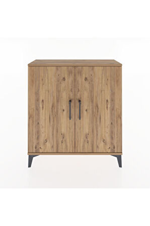 Arges Şifonyer 2 Kapaklı 88x30x96 Çam-Çam