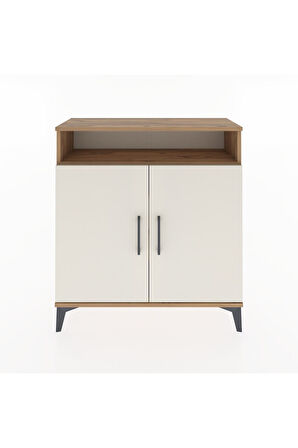 Arges Şifonyer 3 Raflı 2 Kapaklı 88x30x96 Çam-Aytaşı