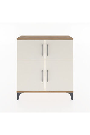 Arges Şifonyer 3 Raflı 4 Kapaklı 88x30x96 Çam-Aytaşı