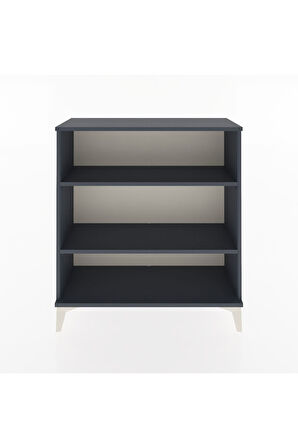 Arges Şifonyer 2 Raflı 88x30x96 Antrasit-Aytaşı
