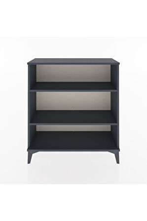 Arges Şifonyer 2 Raflı 88x30x96 Antrasit-Çam