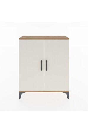 Arges Şifonyer Tek Raflı 2 Kapaklı 88x30x106 Çam-Aytaşı