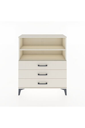 Arges Şifonyer 2 Raflı 3 Çekmeceli 88x30x106 Aytaşı-Aytaşı