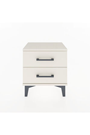 Arges Komodin 2 Çekmeceli 44x30x48 Aytaşı-Aytaşı