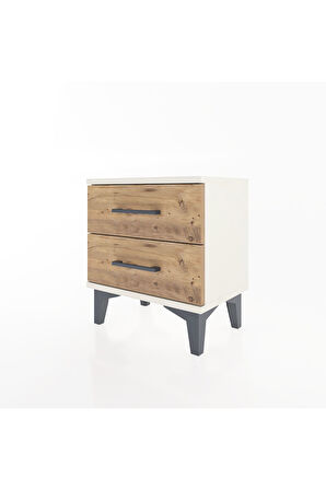 Arges Komodin 2 Çekmeceli 44x30x48 Aytaşı-Çam