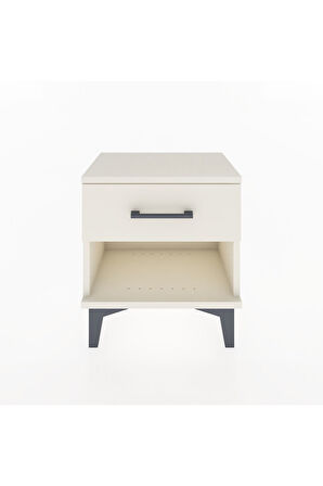 Arges Komodin Tek Çekmeceli 44x30x48 Aytaşı-Aytaşı