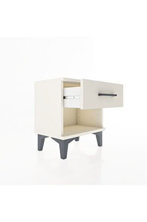 Arges Komodin Tek Çekmeceli 44x30x48 Aytaşı-Aytaşı
