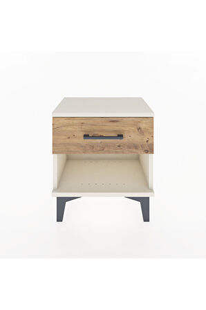 Arges Komodin Tek Çekmeceli 44x30x48 Aytaşı-Çam