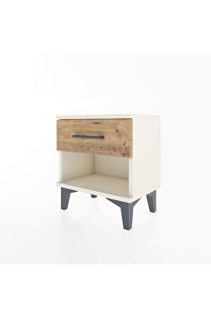 Arges Komodin Tek Çekmeceli 44x30x48 Aytaşı-Çam