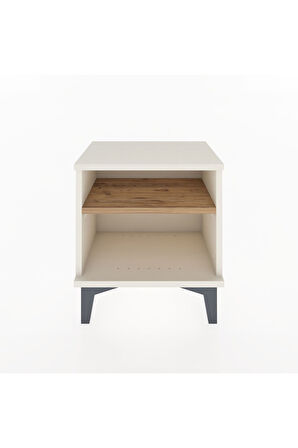 Arges Komodin Tek Raflı 44x30x48 Antrasit-Antrasit