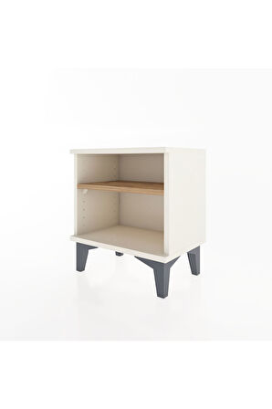 Arges Komodin Tek Raflı 44x30x48 Antrasit-Antrasit