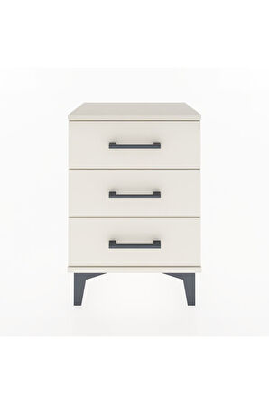 Arges Komodin 3 Çekmeceli 44x30x64 Aytaşı-Aytaşı