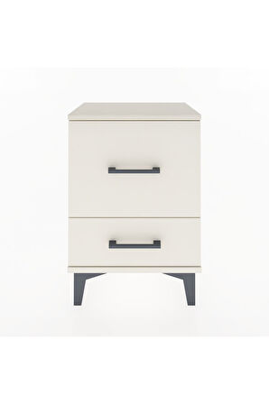 Arges Komodin 2 Çekmeceli 44x30x64 Aytaşı-Aytaşı