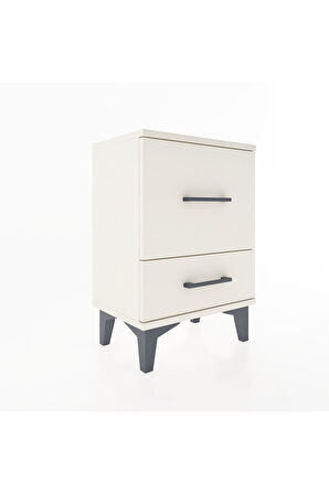 Arges Komodin 2 Çekmeceli 44x30x64 Aytaşı-Aytaşı