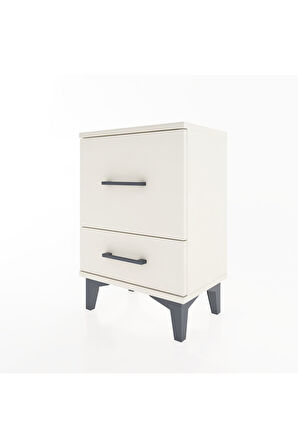 Arges Komodin 2 Çekmeceli 44x30x64 Aytaşı-Aytaşı