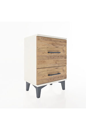 Arges Komodin 2 Çekmeceli 44x30x64 Aytaşı-Çam