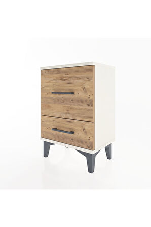 Arges Komodin 2 Çekmeceli 44x30x64 Aytaşı-Çam