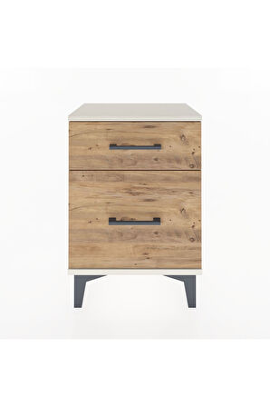 Arges Komodin 2 Çekmeceli 44x30x64 Aytaşı-Çam