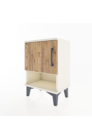 Arges Komodin 2 Raflı Tek Kapaklı 44x30x64 Aytaşı-Çam