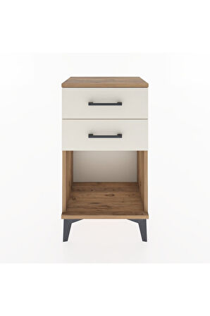 Arges Komodin 4 Çekmeceli 44x30x80 Çam-Aytaşı