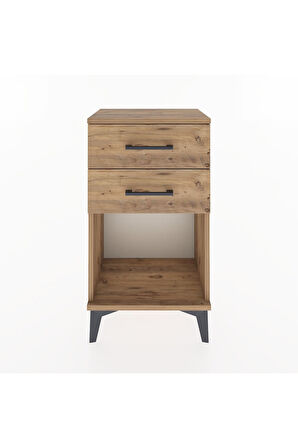 Arges Komodin 4 Çekmeceli 44x30x80 Çam-Çam