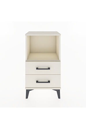 Arges Komodin 2 Çekmeceli 44x30x80 Aytaşı-Aytaşı