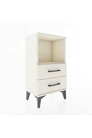 Arges Komodin 2 Çekmeceli 44x30x80 Aytaşı-Aytaşı