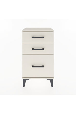 Arges Komodin 3 Çekmeceli 44x30x80 Aytaşı-Aytaşı