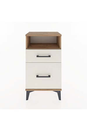Arges Komodin 3 Çekmeceli 44x30x80 Çam-Aytaşı