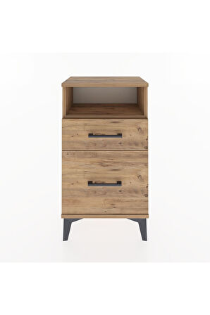 Arges Komodin 3 Çekmeceli 44x30x80 Çam-Çam