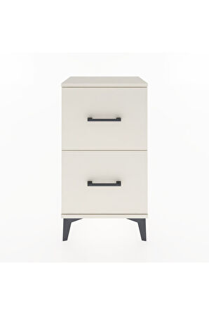 Arges Komodin 2 Çekmeceli 44x30x80 Aytaşı-Aytaşı