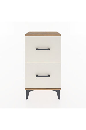 Arges Komodin 2 Çekmeceli 44x30x80 Çam-Aytaşı