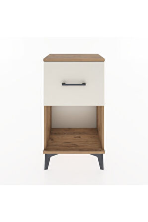 Arges Komodin 2 Çekmeceli 44x30x80 Çam-Aytaşı