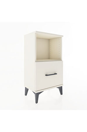 Arges Komodin Tek Çekmeceli 44x30x80 Aytaşı-Aytaşı