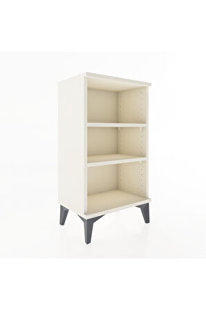Arges Komodin Tek Raflı Tek Çekmeceli 44x30x80 Aytaşı-Aytaşı