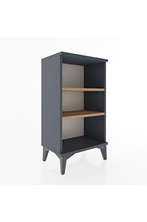 Arges Komodin 2 Raflı 44x30x80 Antrasit-Çam