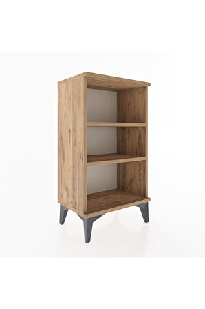 Arges Komodin 2 Raflı 44x30x80 Çam-Çam