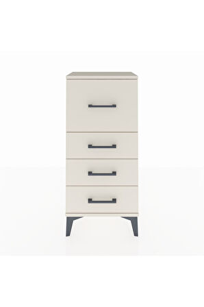 Arges Komodin 4 Çekmeceli 44x30x96 Aytaşı-Aytaşı