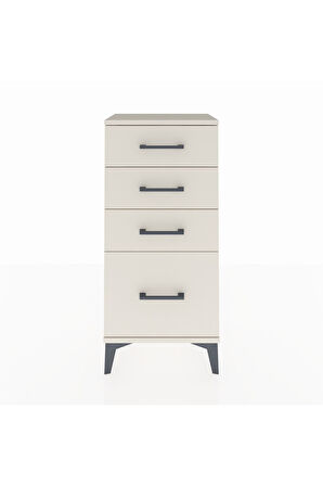Arges Komodin 4 Çekmeceli 44x30x96 Aytaşı-Aytaşı