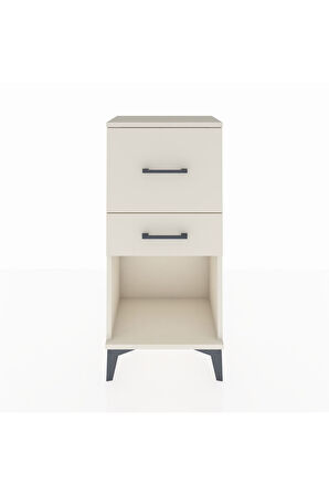 Arges Komodin 2 Çekmeceli 44x30x96 Aytaşı-Aytaşı