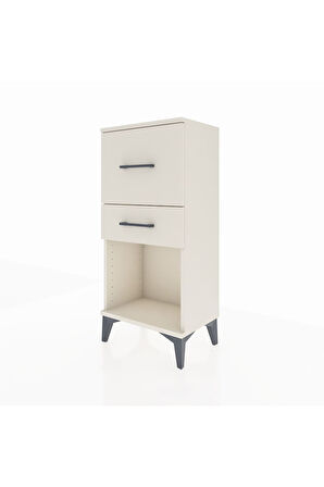 Arges Komodin 2 Çekmeceli 44x30x96 Aytaşı-Aytaşı