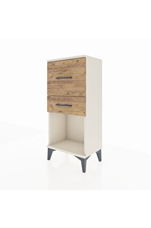 Arges Komodin 2 Çekmeceli 44x30x96 Aytaşı-Çam