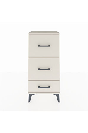 Arges Komodin 3 Çekmeceli 44x30x96 Aytaşı-Aytaşı