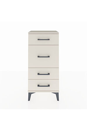 Arges Komodin 4 Çekmeceli 44x30x96 Aytaşı-Aytaşı
