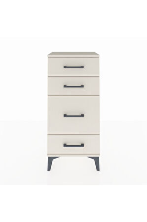 Arges Komodin 4 Çekmeceli 44x30x96 Aytaşı-Aytaşı