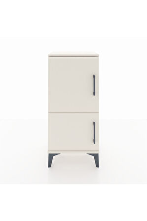 Arges Komodin 3 Raflı 2 Kapaklı 44x30x96 Aytaşı-Aytaşı