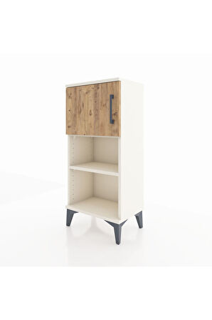 Arges Komodin 2 Raflı Tek Kapaklı 44x30x96 Aytaşı-Çam