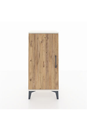 Arges Komodin 2 Raflı Tek Kapaklı 44x30x96 Aytaşı-Çam